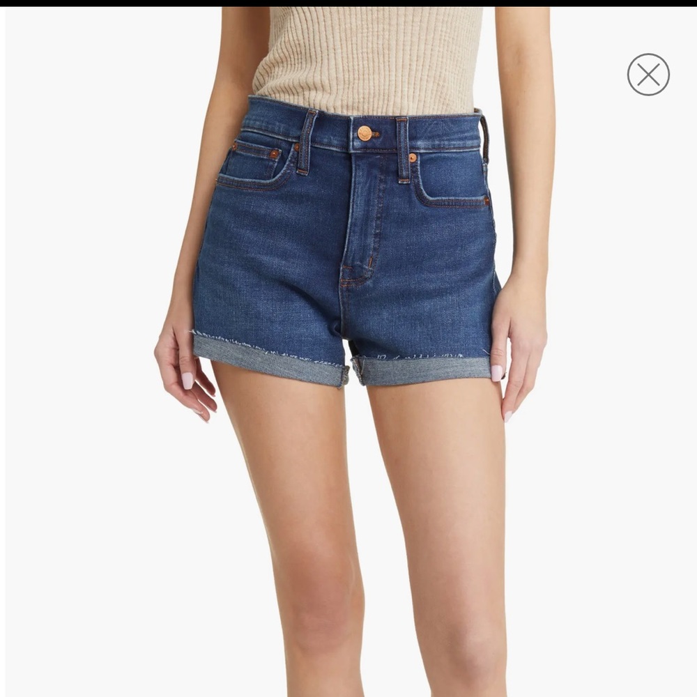 Madewell High-Rise Denim Shorts